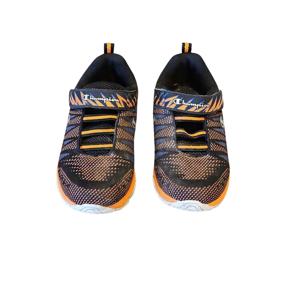 Champion Black/Orange Sneakers